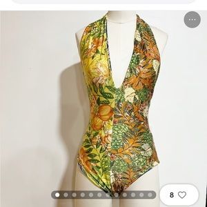 Farm Rio Caphrinia one piece reversible suit